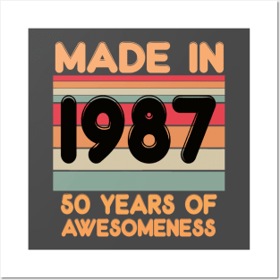 Made In 1987 Posters and Art